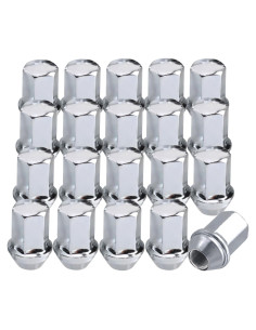20 Tuercas de Rueda Gdydi M14x1.5 Cromo Acorn 37mm