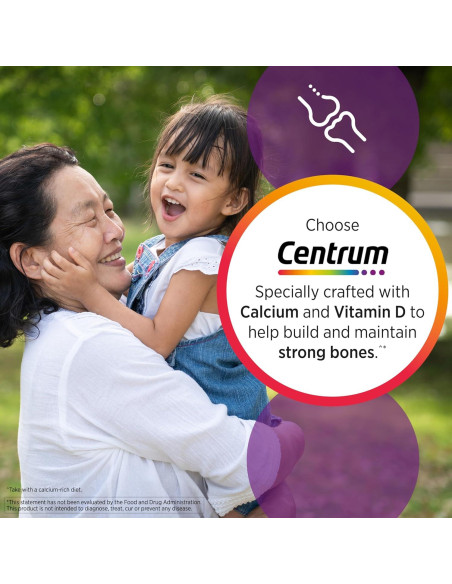 Centrum Silver Multivitamina Mujeres 50+ 280 Tabletas D3 B Calcio Centrum Silver Multivitamina Mujeres 50+ 280 Tabletas D3 B Calcio