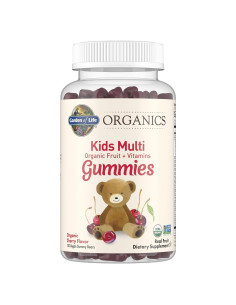 Gomas Vitaminas Orgánicas para Niños Jardín de Vida 120 g