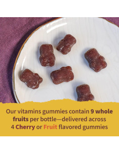 Gomas Vitaminas Orgánicas para Niños Jardín de Vida 120 g 2