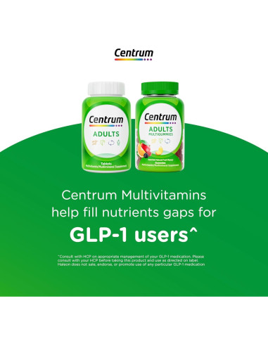 Suplemento Multivitamínico Centrum Adulto 200 Tabletas Sin OGM