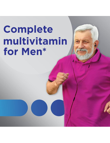 Centrum Silver Multivitamina Hombres 50+ 200 Tabletas Vitamina D3