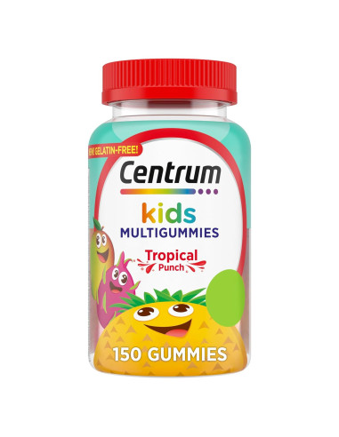 Gomitas Multivitamínicas Centrum Kids 150 Unidades Sabor Tropical