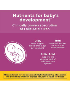 Nature Made Prenatal DHA + Ácido Fólico 110 Softgels 2