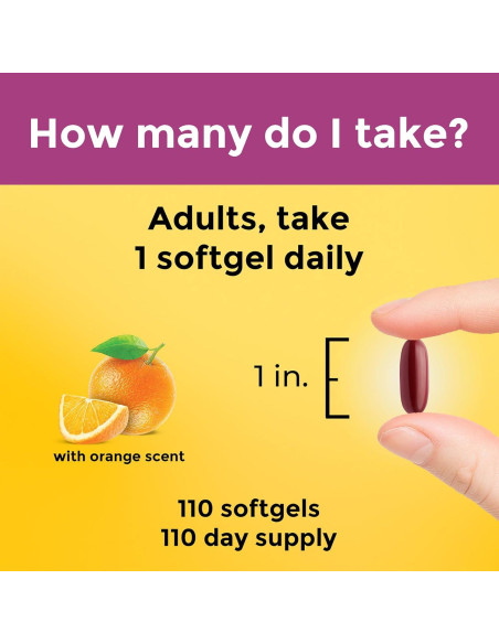 Nature Made Prenatal DHA + Ácido Fólico 110 Softgels