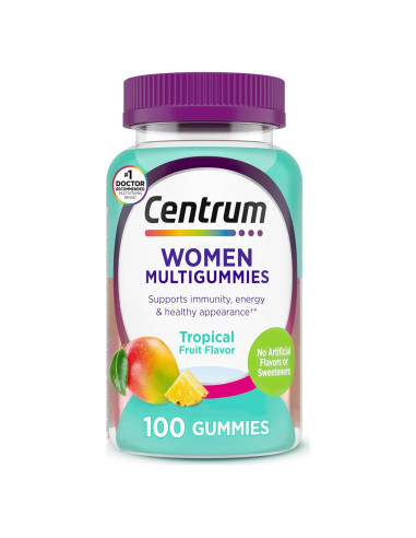 Gomitas Multivitamínicas Centrum para Mujeres 100 Unidades