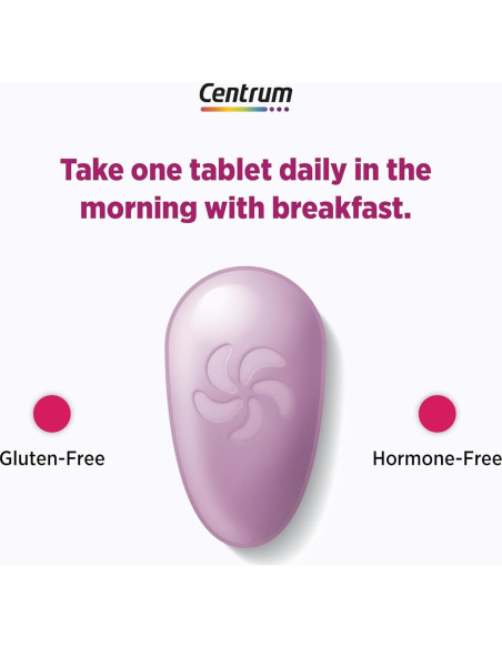 Suplemento Multivitamínico Centrum Menopausia 30 Tabletas Suplemento Multivitamínico Centrum Menopausia 30 Tabletas