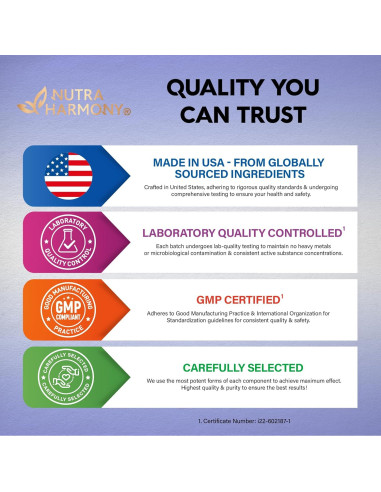 Multivitamina Metilada 9-en-1 Nutra Harmony - 120 Cápsulas