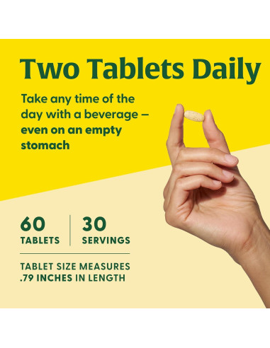 MegaFood Multivitamina Avanzada Hombres 60 Tabletas - Salud Inmunológica