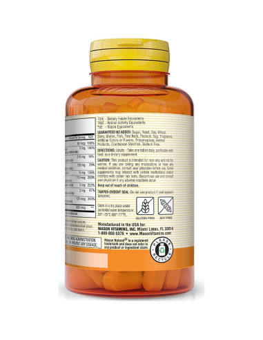 Suplemento Vitamínico Diaria Hombres Mason Natural 100 Tablets