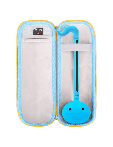 Funda Dura Mchoi para Otamatone Japonés Azul EVA