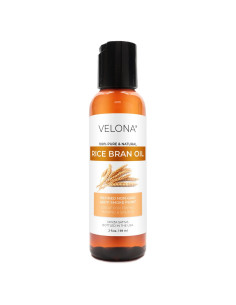 Aceite de Salvado de Arroz Velona 59.15 ml 100% Puro Natural
