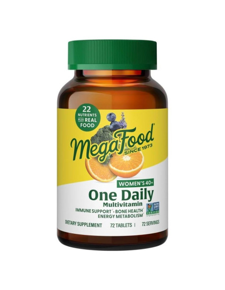 Multivitaminas Diarias MEGAFOOD para Mujeres 40+ 72 CT Multivitaminas Diarias MEGAFOOD para Mujeres 40+ 72 CT