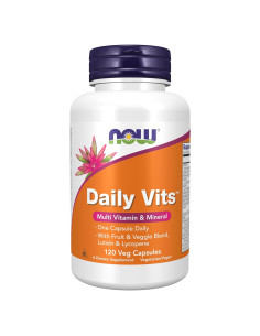 NOW Foods Multivitaminas Diarias Veganas con Frutas y Verduras