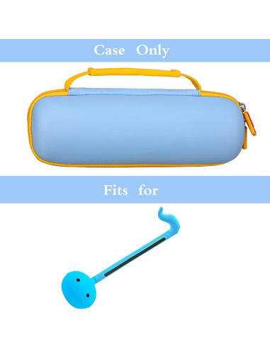 Funda Dura Mchoi para Otamatone Japonés Azul EVA