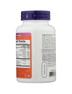 Energía de Tiroides Now Foods 90 Cápsulas Veganas 2