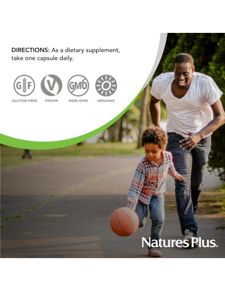 Vitamina K2 Orgánica Nature's Plus 120 mcg 60 Cápsulas Veganas Vitamina K2 Orgánica Nature's Plus 120 mcg 60 Cápsulas Veganas