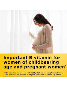 Nature Made Ácido Fólico 400 mcg - 250 Tabletas Suplemento 2