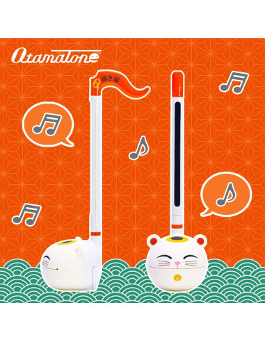 Otamatone Gato de la Suerte Maywa Denki Sintetizador 27 cm