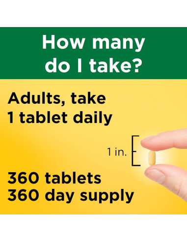 Nature Made Super B Complex 360 Tabletas con Vitamina C