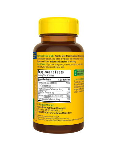 Suplemento Inmunológico Nature Made Super D, 70 Tabletas