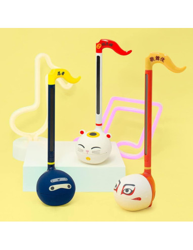 Otamatone Gato de la Suerte Maywa Denki Sintetizador 27 cm