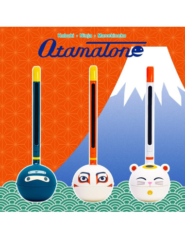 Otamatone Gato de la Suerte Maywa Denki Sintetizador 27 cm