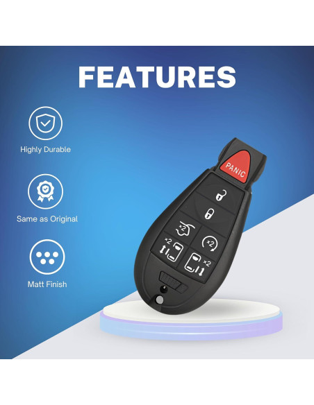Control Remoto de Entrada Sin Llave Chrysler Dodge 2008-2018