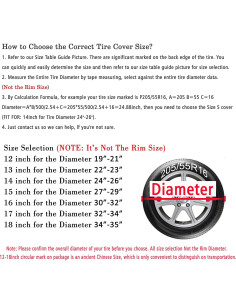 Cubierta de Rueda Moonet R15 para SUV y Camiones 27-29" 2