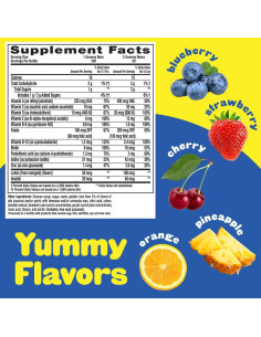 Multivitaminas Gummy L'il Critters para Niños 190 Gomas 2