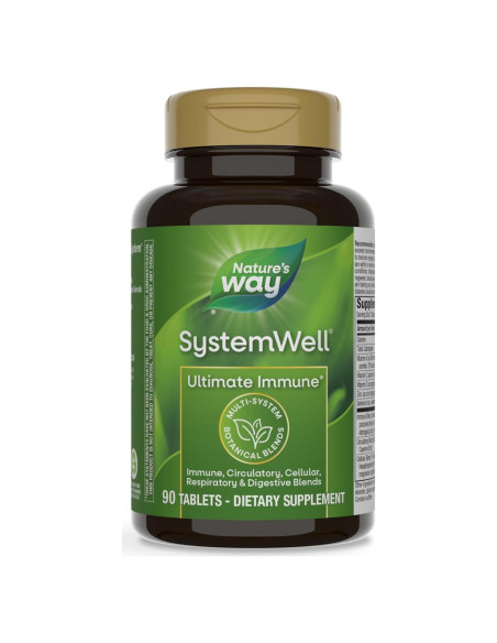 Tabletas Inmunológicas Nature's Way 90 Unidades Vitaminas A, C, D, Zinc