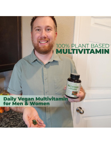 Multivitaminas Veganas Vimerson Health 90 Tabletas Adulto Unisex