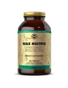 Solgar Male Multiple 180 Tabletas - Multivitamina Vegana para Hombres