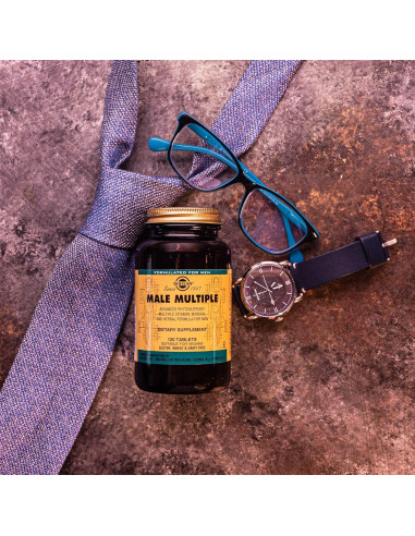 Solgar Male Multiple 180 Tabletas - Multivitamina Vegana para Hombres