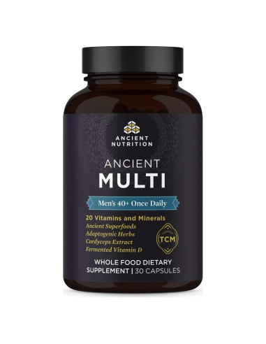 Multivitamínico para hombres 40+ Nutrición Antigua 30 cápsulas