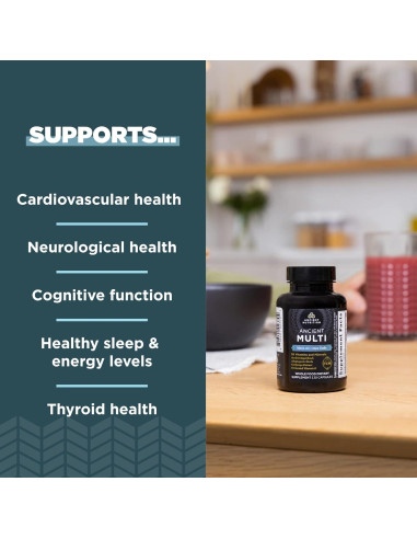 Multivitamínico para hombres 40+ Nutrición Antigua 30 cápsulas