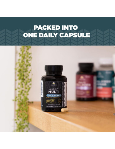 Multivitamínico para hombres 40+ Nutrición Antigua 30 cápsulas