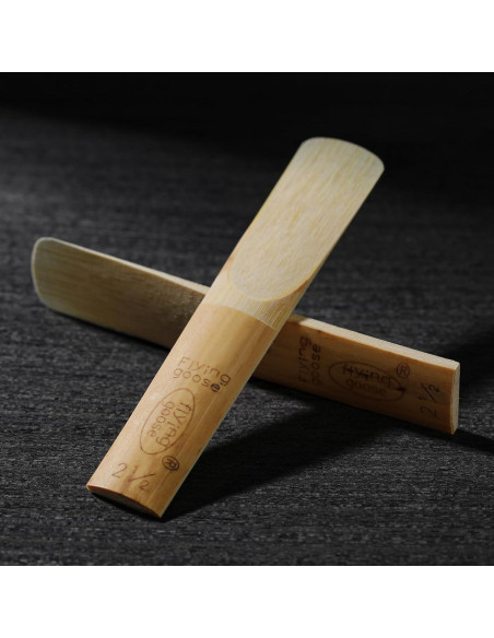 Reed de Clarinete Bb Jeeue 10PCS Fuerza 2.5 Caña Premium