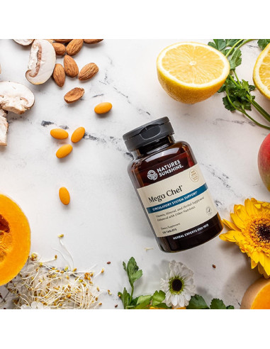 Mega-Chel Nature's Sunshine 120 Tabletas Suplemento Mineral