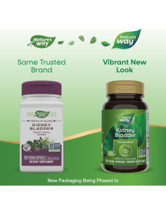 Suplemento Herbal Nature's Way Riñón y Vejiga 100 Cápsulas 900 mg 2