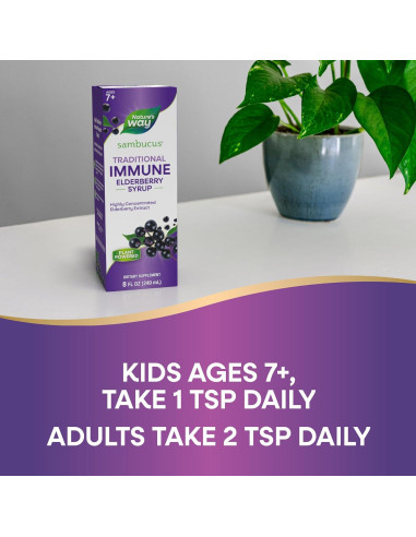 Jarabe Inmunológico Sambucus Nature's Way 236.6 mL Antioxidante
