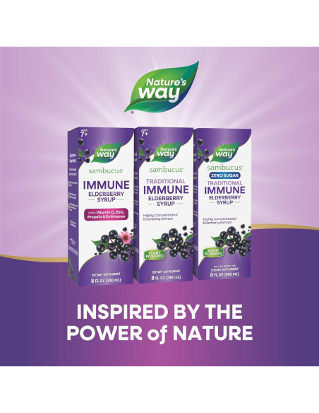 Jarabe Inmunológico Sambucus Nature's Way 236.6 mL Antioxidante