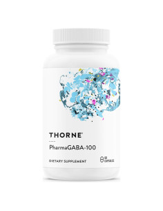 Suplemento GABA Thorne PharmaGABA-100 100 mg 60 Cápsulas