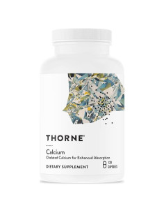 Suplemento de Calcio Quelado Thorne - 120 Cápsulas