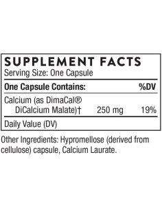 Suplemento de Calcio Quelado Thorne - 120 Cápsulas 2