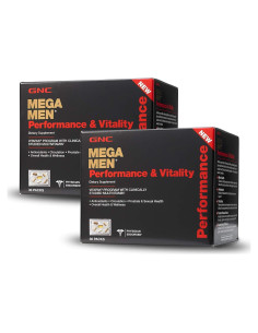 GNC Mega Men Performance Vitality - 30 Paquetes Multivitaminas