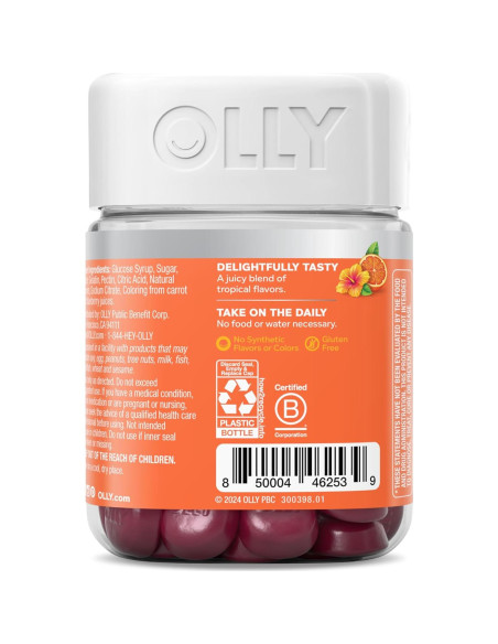 Gomitas OLLY Heavenly Hair 60 unidades - Queratina y Biotina