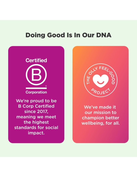 Suplemento Gummy Probiotico OLLY Mango 50 Gomitas 1 Mil Millón CFUs