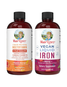 Multivitamina Líquida Matutina MaryRuth's + Hierro Líquido 430g