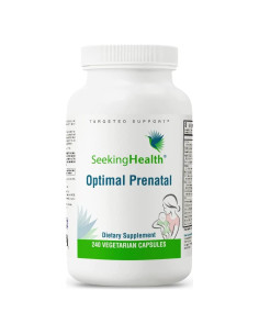 Vitaminas Prenatales Seeking Health 240 Cápsulas Vegetarianas